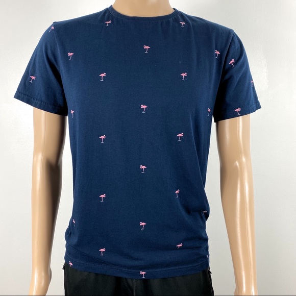 Denim Flower Ricky Singh Pink Flamingo 